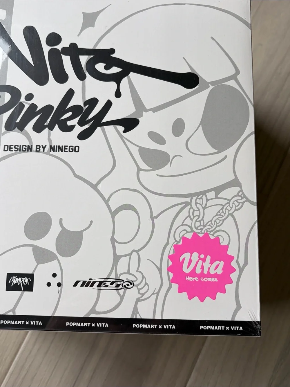 Pop Mart VITA PINKY Figurine